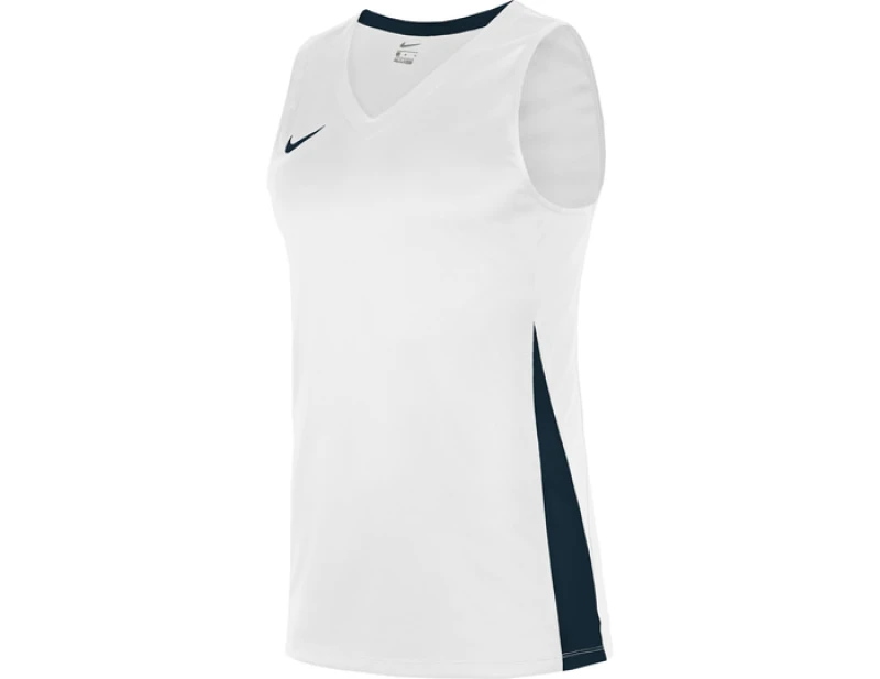 Image of Nike Team Basketball Stock Jersey White C101 XL-T