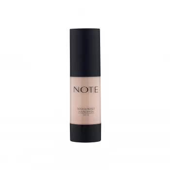 image of Detox and Protect Foundation 35ml (Various Shades) - 103 Pale Almond