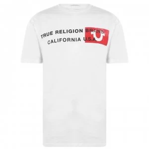 Image of True Religion California T Shirt - White 1700