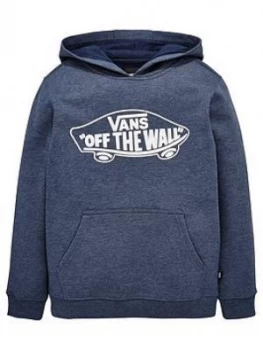 Image of Vans Boys Off The Wall Oth Fleece Hoody BlueWhite Size M9 11 Years