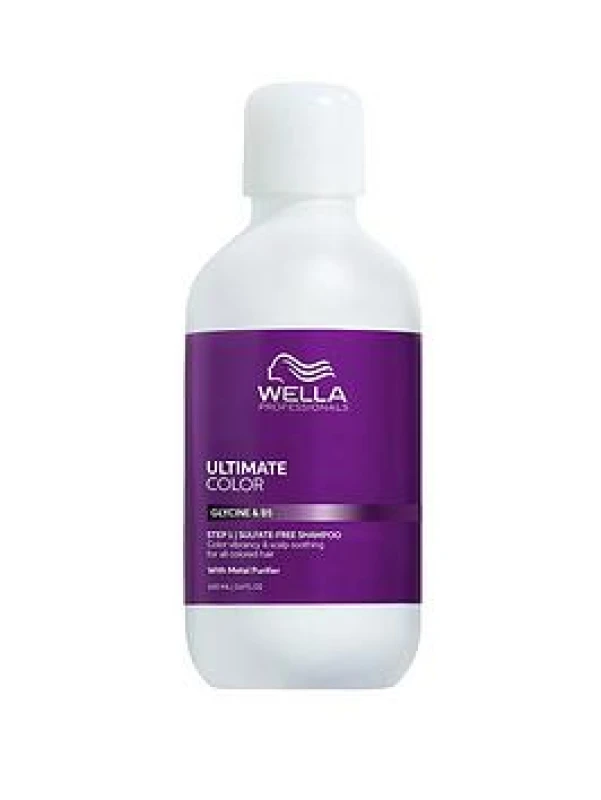 Image of Wella Professionals Womens Ultimate Color Sulphate-Free Shampoo For all Coloured Hair 100ml Multicolor Female 100ml