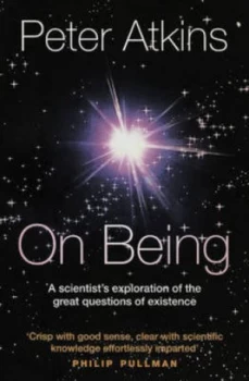 Image of On Being by Peter Atkins Paperback
