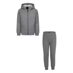Image of Air Jordan Fleece Tracksuit Infants - Grey