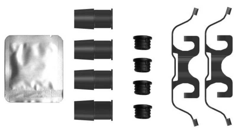 Image of Accessory Kit, brake caliper TEXTAR 82554400