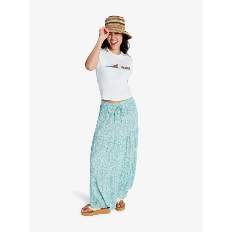 Image of Roxy Womens crop T-Shirt Roxy Beach Love Blanc Female 2XL