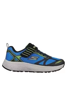 Image of Skechers Boys Go Run Consistent Trainers, Blue/Black, Size 12 Younger