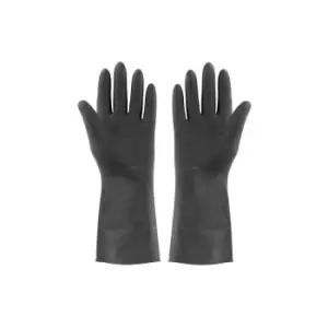 image of Elliott Medium Extra Tough Rubber Gloves, Black