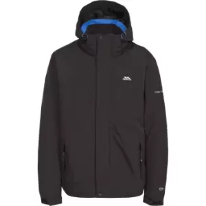 Image of Trespass Mens Donelly Waterproof Breathable Padded Rain Coat Jacket L - Chest 41-43' (104-109cm)