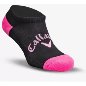 Image of Callaway 2022 SOCKS Womens OPTI-DRI LOW 2 BL/PK OSFM