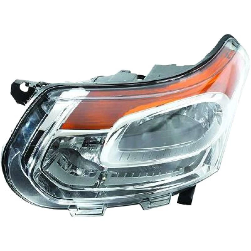 Image of DIEDERICHS 4006681 Headlights Priority Parts H1, Left, with motor for headlamp levelling, Halogen Headlight (259)