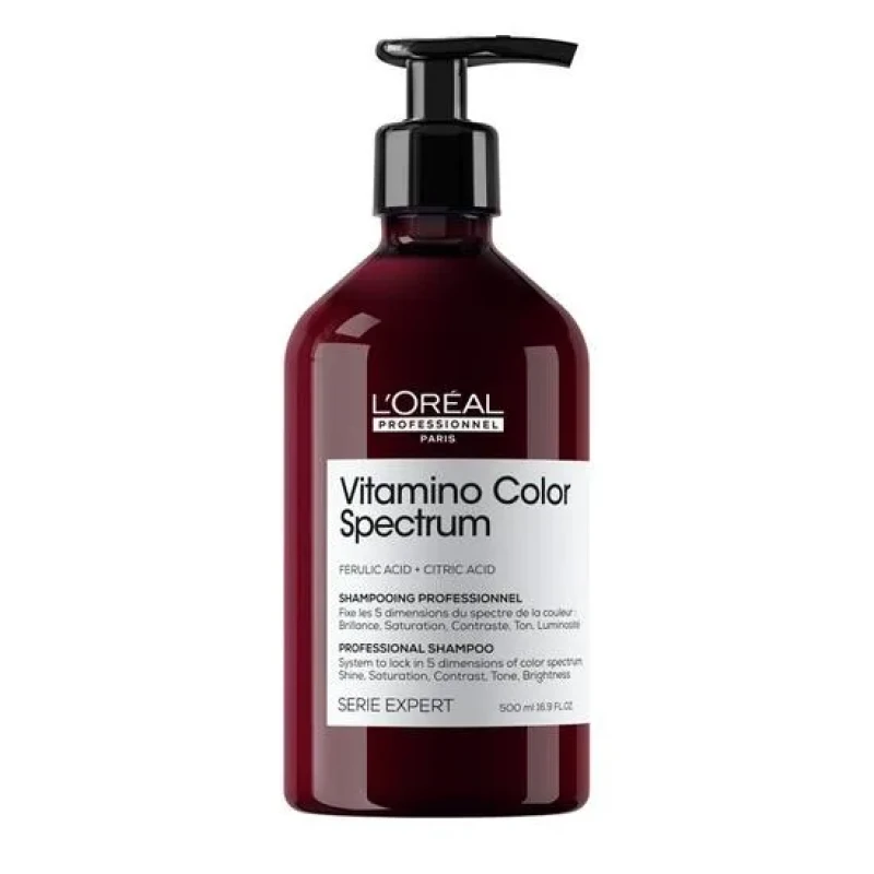 Image of LOreal Professionnel Serie Expert Vitamino Colour Spectrum Professional Shampoo 500ml