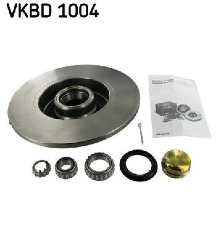 Image of SKF Brake disc SKF VKBD 1004