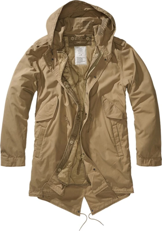 Image of Brandit M51 US Parka Jacket, brown, Size S
