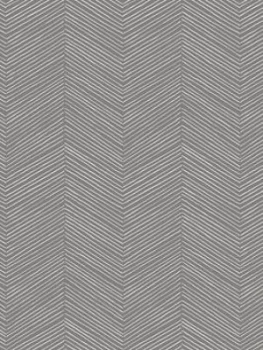 Image of Arthouse Arrow Weave Charcoal Wallpaper