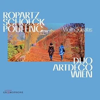 Image of Setareh Najfar-Nahvi; Theresia Schumacher - Ropartz/Schoeck/Poulenc: Violin Sonatas CD