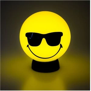 image of Gingersnap Cool Smiley Lamp