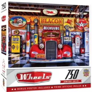 Image of Masterpieces Puzzle Wheels At Your Service Puzzle 750 Piece Jigsaw Puzzle