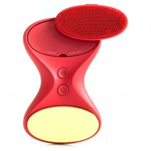 image of BeGlow Limited Edition Tia Rouge: All-in-One Sonic Skin Care System - Red