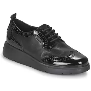 Image of Geox ARLARA womens Casual Shoes in Black,4