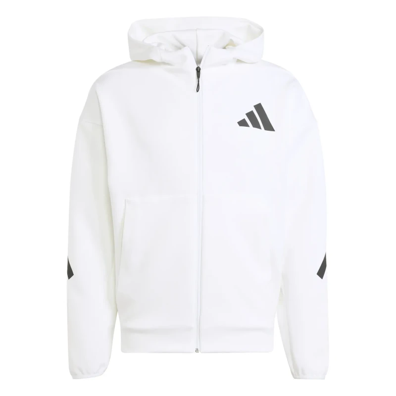 Image of Adidas Full zip hoodie adidas Z.N.E. Blanc Male 3XL