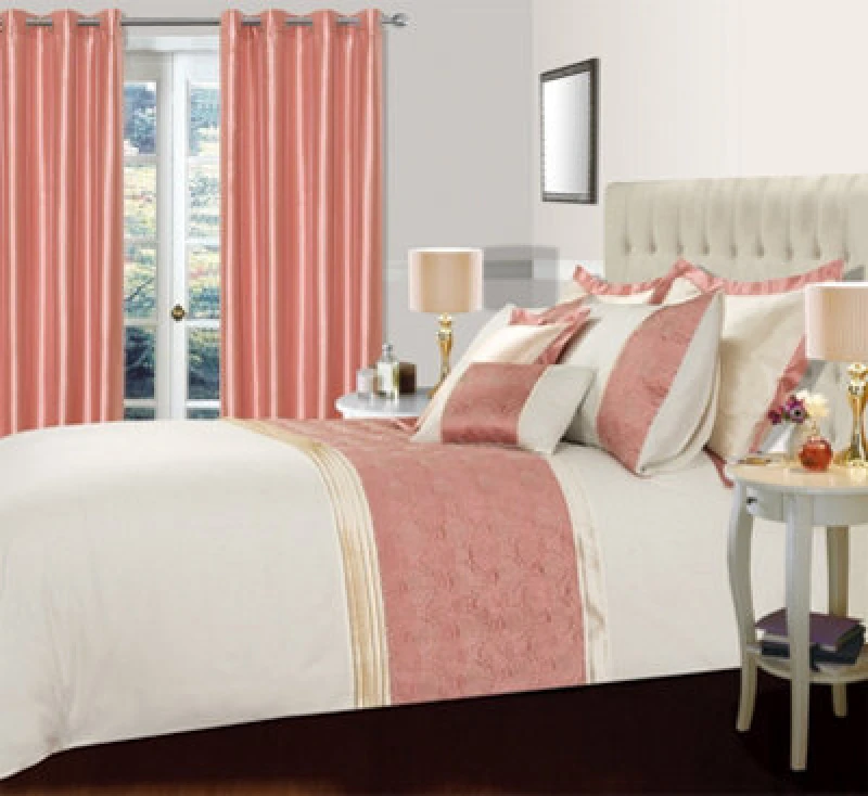 Image of Intimates Pink Valdez Duvet Cover And Pillowcase Set Super King