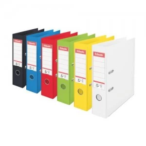 Image of Esselte No. 1 VIVIDA LAF PP A4 75mm Assorted PK10