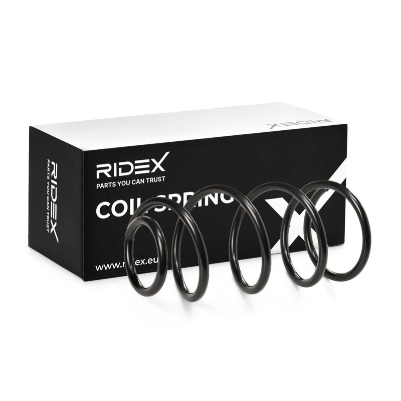 Image of RIDEX 188C0113 Coil spring Front Axle Coil Spring (188)
