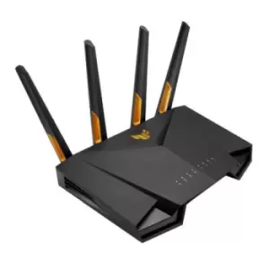 image of Asus (TUF-AX3000 V2) TUF Gaming AX3000 Dual Band WiFi 6 Router Mobile Game Mode 3 Steps Port Forwarding 2.5G LAN AiMesh AiProtection Pro