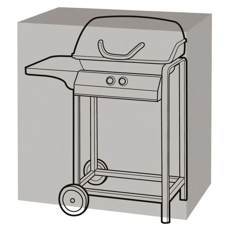 Image of Garland Small Classic Barbecue Cover Black W1308