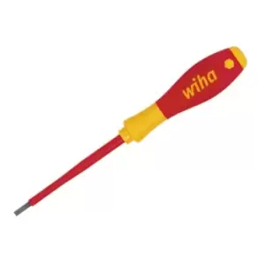 image of Wiha SoftFinish Electric slimFix Screwdriver Slotted 4.5 x 125mm