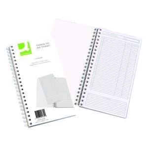 Image of Q-Connect Wirebound Things to Do Today Book 150x280mm KF01339