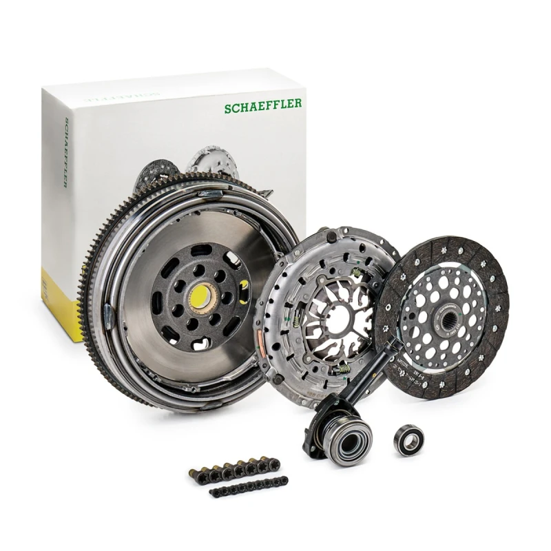 Image of LuK 600 0078 00 Clutch without pilot bearing, Dual-mass flywheel with friction control plate Clutch Kit (479)