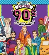 Image of best of the 90s coloring book color your way through 1990s art and pop cult