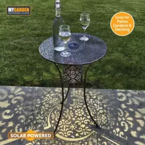 Image of Vivo Solar Garden Bistro Table