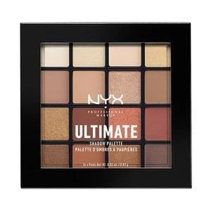 image of NYX Professional Makeup Ultimate Shadow Palette Warm Neutral