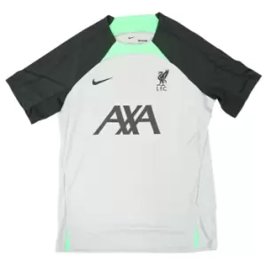 Image of 2023-2024 Liverpool Dri-Fit Strike Training Shirt (Grey)