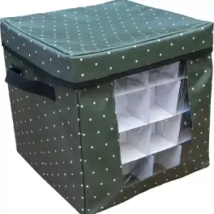 image of St Helens Christmas Storage Box For Upto 64 Baubles