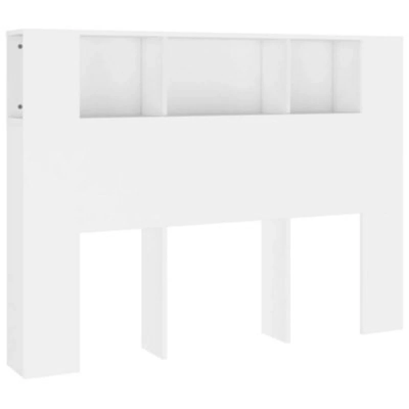 Image of VIDAXL Headboard Cabinet White 140x18.5x104.5cm Vidaxl 8720286966969