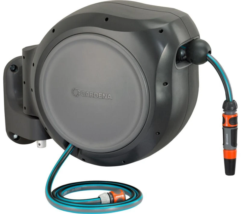 Image of HUSQVARNA 8050-28 Wall-Mounted Hose Box Roll Up - 25 m 4066407030015