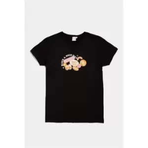 Image of Skinny Dip Multi Stitch Oversized T Shirt - Black