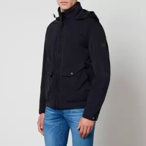 Image of BOSS Orange Oprin-D Crinkled-Shell Hooded Jacket - IT 50/L