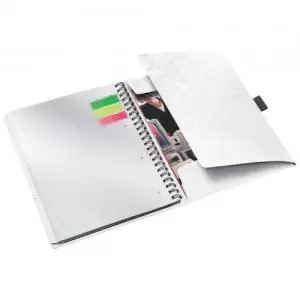 image of Leitz WOW Be Mobile Notebook A4 ruled, wirebound with Polypropylene