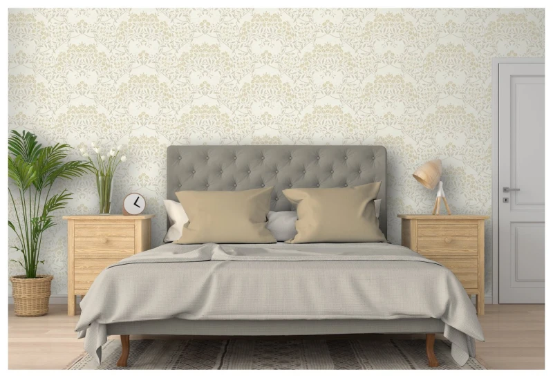 Image of Arthouse Arthouse Floral Trail Natural Wallpaper