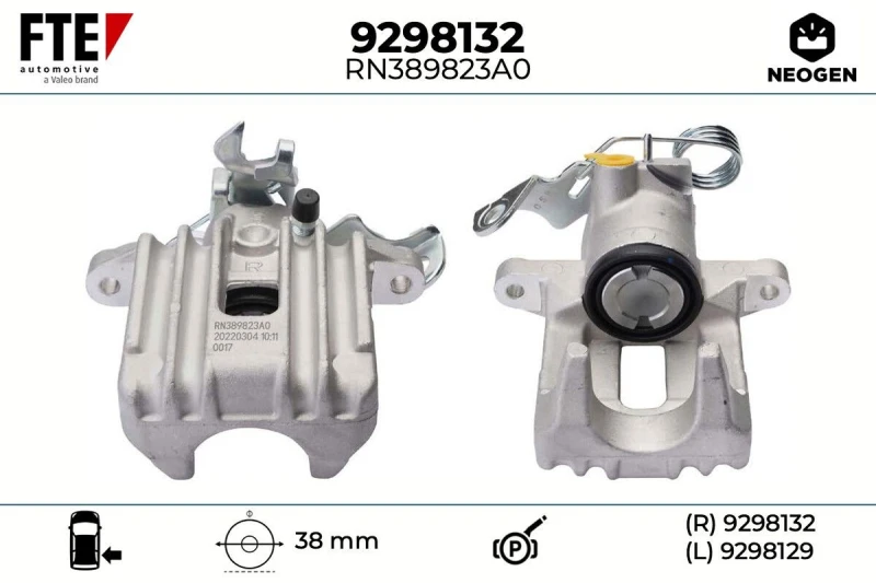 Image of Brake caliper FTE 9298132
