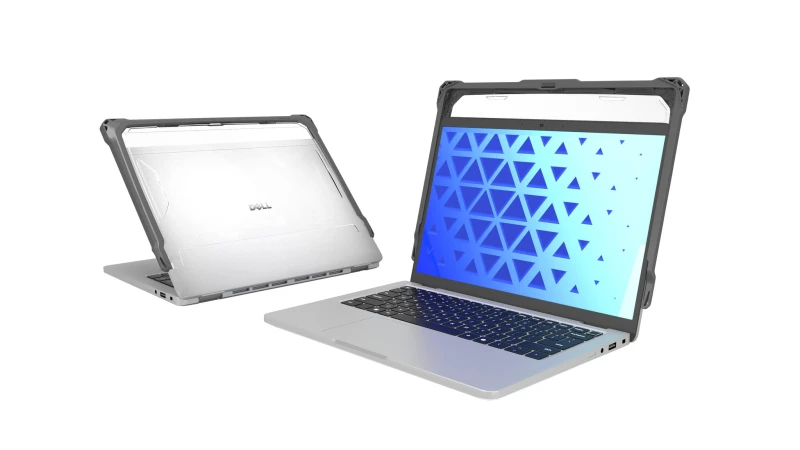 Image of Max Cases MAXCases DLESF3TP13P2GRY laptop case 33cm (13") Shell case Grey DLESF3TP13P2GRY