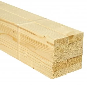 Image of Wickes Whitewood PSE 18 x 44 x 1800mm Pack 10
