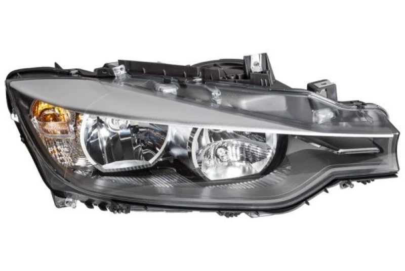 Image of HELLA 1LJ 354 983-041 Headlights W6W, Right, with bulbs, Halogen Headlight (259)