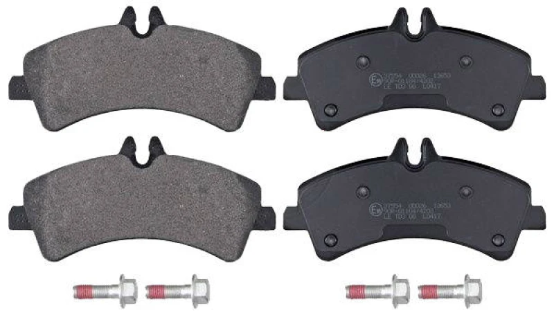 Image of A.B.S. 37554 Brake pad set prepared for wear warning indicator Brake Pad Set,disc brake (402)