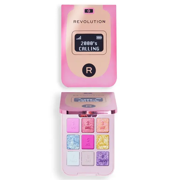 image of Makeup Revolution Y2k Baby Flip Phone Palette