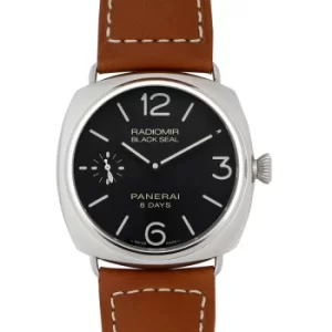 Image of Radiomir Black Seal 8 Days Manual-winding Black Dial 45mm Mens Watch